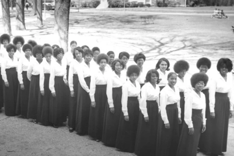 The Spelman College Glee Club.